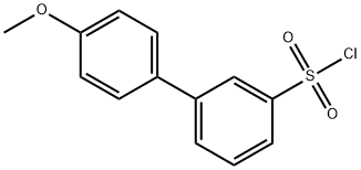 3-(4-Methoxyphenyl)benzenesulfonyl chloride Struktur