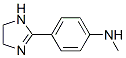 Benzenamine,  4-(4,5-dihydro-1H-imidazol-2-yl)-N-methyl- Struktur