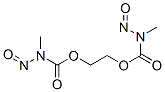 2-(methyl-nitroso-carbamoyl)oxyethyl N-methyl-N-nitroso-carbamate Struktur