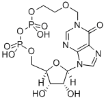 N1-[(5ALPHA,ALPHA-O-PHOSPHORYLETHOXY)METHYL]-5ALPHA-O-PHOSPHORYLINOSINE 5ALPHA,5ALPHA,ALPHA-CYCLICPYROPHOSPHATE Struktur