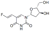 5-(2-fluorovinyl)-2'-deoxyuridine Struktur