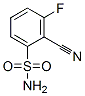 Benzenesulfonamide, 2-cyano-3-fluoro- (9CI) Struktur