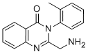 2-(AMINOMETHYL)-3-(2-METHYLPHENYL)-4(3H)-QUINAZOLINONE Struktur