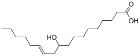 10-hydroxy-12-octadecenoic acid Struktur