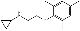 Cyclopropylamine, N-[2-(mesityloxy)ethyl]- (8CI) Struktur