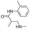 o-Propionotoluidide, 2-methyl-3-(methylamino)- (8CI) Struktur