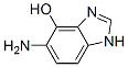 4-Benzimidazolol,  5-amino-  (8CI) Struktur