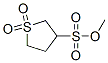 3-Thiophenesulfonicacid,tetrahydro-3-methyl-,1,1-dioxide(8CI) Struktur