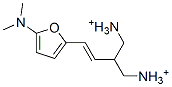 Ammonium,  [3-[5-(dimethylamino)-2-furyl]allylidene]dimethyl-  (8CI) Struktur