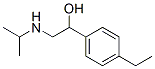 Benzyl alcohol, p-ethyl-alpha-[(isopropylamino)methyl]- (8CI) Struktur