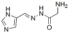 Glycine,  (imidazol-4-ylmethylene)hydrazide  (8CI) Struktur