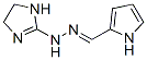 Pyrrole-2-carboxaldehyde,  2-imidazolin-2-ylhydrazone  (8CI) Struktur