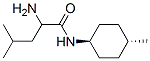 Valeramide, 2-amino-4-methyl-N-(4-methylcyclohexyl)-, L-trans- (8CI) Struktur