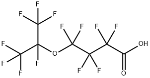 4-(HEPTAFLUOROISOPROPOXY)HEXAFLUOROBUTANOIC ACID Structure