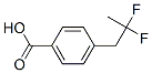 Benzoic acid, 4-(2,2-difluoropropyl)- (9CI) Struktur