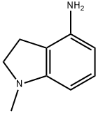 2,3-dihydro-1-Methyl-1H-Indol-4-aMine Struktur