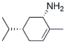 2-Cyclohexen-1-amine,2-methyl-5-(1-methylethyl)-,(1S-cis)-(9CI) Struktur