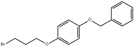 1-(BENZYLOXY)-4-(3-BROMOPROPOXY)BENZENE Struktur