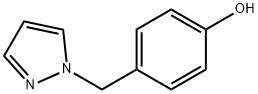 1-(4-hydroxybenzyl)pyrazole Struktur