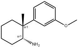 Cyclohexylamine, 2-(m-methoxyphenyl)-2-methyl-, cis- (8CI) Struktur