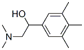 Benzyl alcohol, alpha-[(dimethylamino)methyl]-3,4,5-trimethyl- (8CI) Struktur