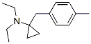Cyclopropylamine, N,N-diethyl-1-(p-methylbenzyl)- (8CI) Struktur