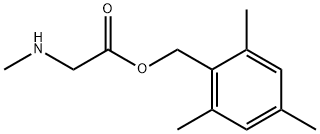 Sarcosine, 2,4,6-trimethylbenzyl ester (8CI) Struktur