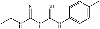 Biguanide, 1-ethyl-5-p-tolyl- (8CI) Struktur