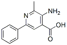 Isonicotinic acid, 3-amino-2-methyl-6-phenyl- (8CI) Struktur