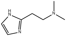 Imidazole,  2-[2-(dimethylamino)ethyl]-  (8CI) Struktur