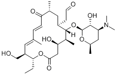 4'-deoxymycaminosyltylonolide Struktur