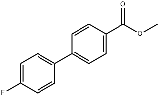 Methyl 4'-fluorobiphenyl-4-carboxylate Struktur