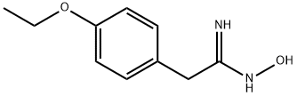 2-(4-ETHOXY-PHENYL)-N-HYDROXY-ACETAMIDINE Struktur