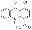 1-CHLORO-9,10-DIHYDRO-9-OXO-4-ACRIDINECARBOXYLIC ACID Struktur