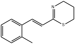 4H-1,3-Thiazine,5,6-dihydro-2-(o-methylstyryl)-,(E)-(8CI) Struktur