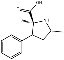 Proline, 2,5-dimethyl-3-phenyl- (8CI) Struktur