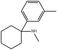 Cyclohexylamine, N-methyl-1-m-tolyl- (8CI) Struktur