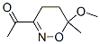 Ethanone, 1-(5,6-dihydro-6-methoxy-6-methyl-4H-1,2-oxazin-3-yl)- (9CI) Struktur