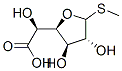 Glucofuranosiduronic acid, methyl 1-thio- (9CI) Struktur