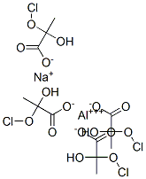 SODIUM ALUMINUM CHLOROHYDROXY LACTATE Struktur