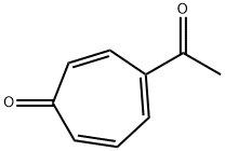 2,4,6-Cycloheptatrien-1-one, 4-acetyl- (9CI) Struktur