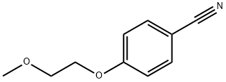 4-(2-methoxyethoxy)benzonitrile Struktur