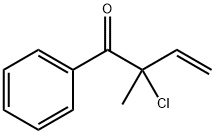 3-Buten-1-one, 2-chloro-2-methyl-1-phenyl- (9CI) Struktur