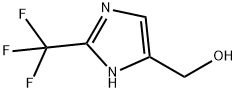 1H-Imidazole-5-methanol, 2-(trifluoromethyl)- Struktur