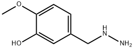 3-HYDROXY-4-METHOXY-BENZYL-HYDRAZINE Struktur