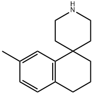 Spiro[naphthalene-1(2H),4-piperidine], 3,4-dihydro-7-methyl- (9CI) Struktur