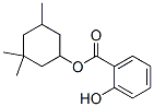 (3,3,5-trimethylcyclohexyl) 2-hydroxybenzoate Struktur