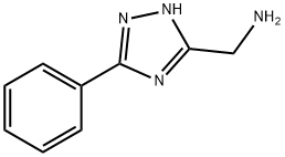 3-aminomethyl-5-phenyl-4H-1,2,4-triazole Struktur