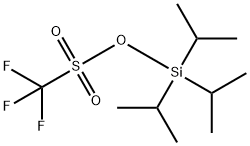 Triisopropylsilyl Trifluoromethanesulfonate Struktur