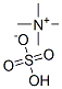 TETRAMETHYLAMMONIUM HYDROGENSULFATE Struktur